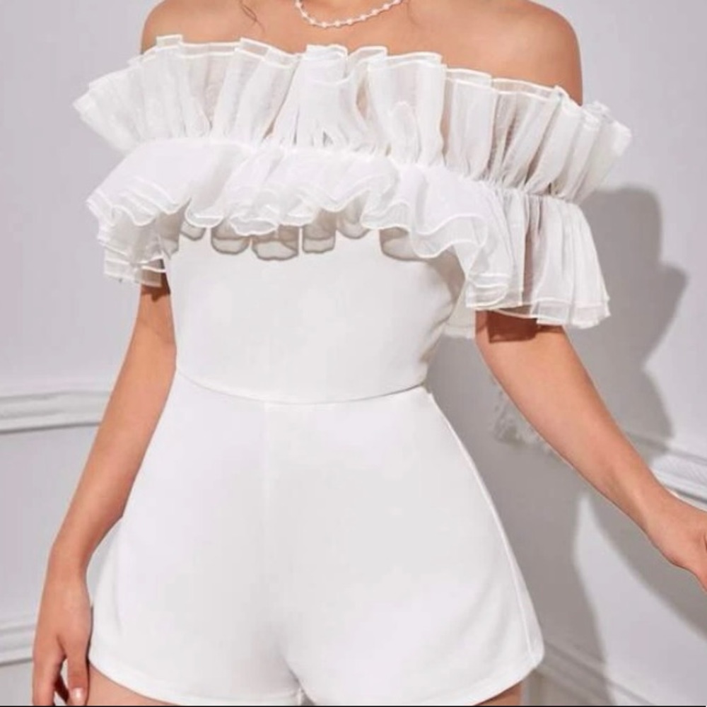 white romper